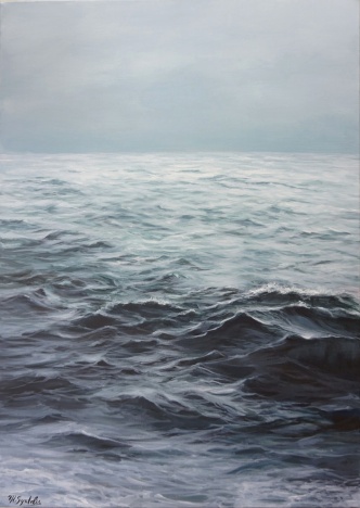 Marina Syntelis (b.1975) 'Winter' Special Ltd Edition Canvas Print